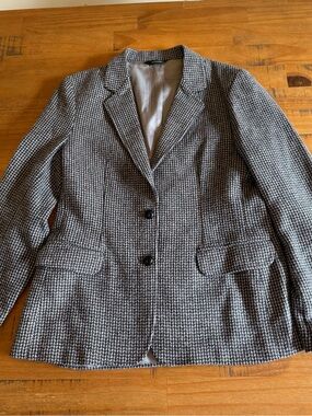 VINTAGE Oscar de la Renta Women's Houndstooth Blazer - size 2/4